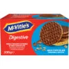 Mc Vities Milk Chocolate Weizenkekse 200G -Knorr Verkäufe 3389 mcv milk chocolate 200g