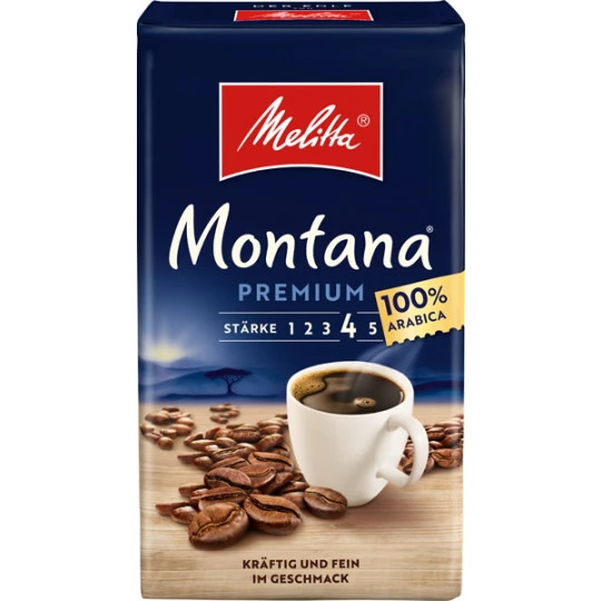 Melitta Kaffee Montana Gemahlen 500G 3 Melitta Kaffee Montana Gemahlen 500G