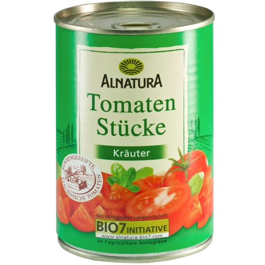 Bio Tomaten In Stücke Kräuter 400G 3 Bio Tomaten In Stücke Kräuter 400G