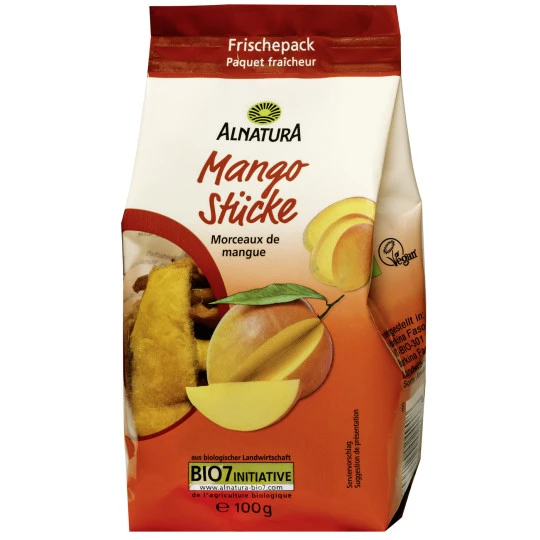 Bio Mango Stücke 100G 3 Bio Mango Stücke 100G