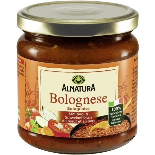 Bio Tomatensauce Bolognese 330ML 3 Bio Tomatensauce Bolognese 330ML