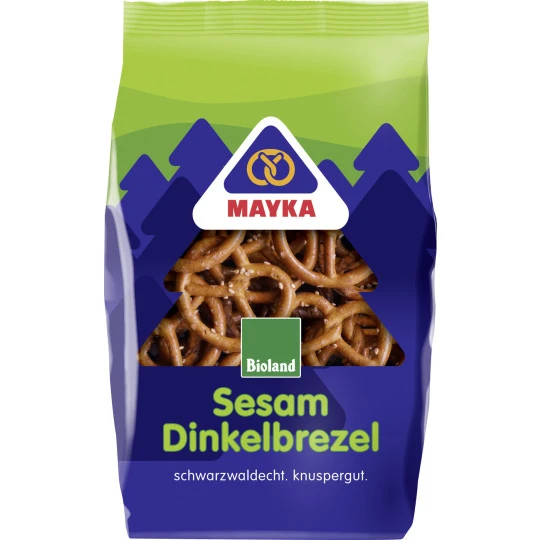 Mayka Sesam-Dinkelbrezel 125G 3 Mayka Sesam-Dinkelbrezel 125G