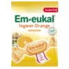 Ingwer- Orange Hustenbonbons Zuckerfrei 75G