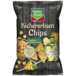 Kichererbsenchips Joghurt Gurken Style 80G