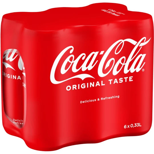 Coca-Cola 6x 0,33L 3 Coca-Cola 6x 0,33L