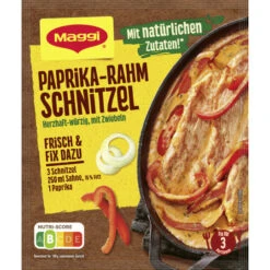 Paprika-Rahm Schnitzel 35G