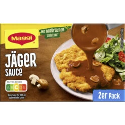 Jäger-Sauce Ergibt 2x 250ML