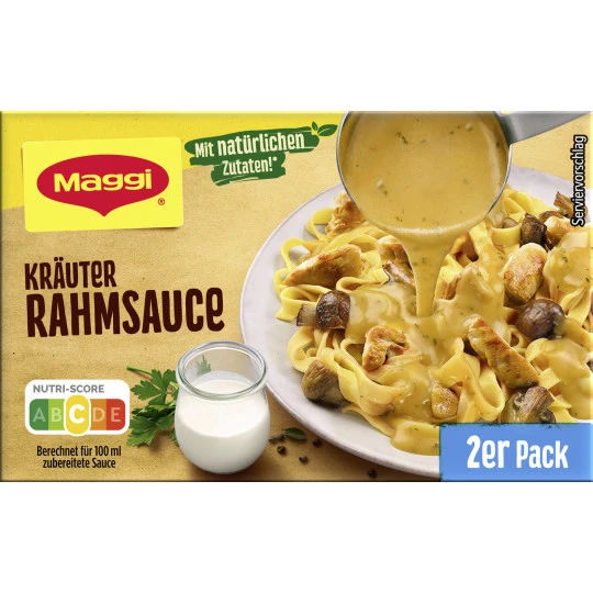 Kräuter Rahmsauce Ergibt 2x 250ML 3 Kräuter Rahmsauce Ergibt 2x 250ML