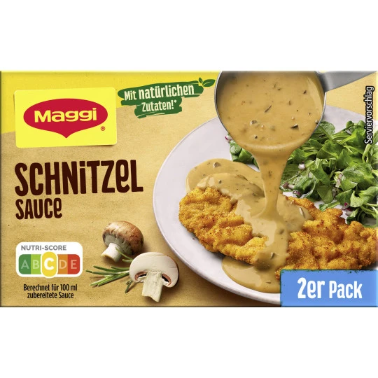 Schnitzel-Sauce Ergibt 2x 250ML 3 Schnitzel-Sauce Ergibt 2x 250ML