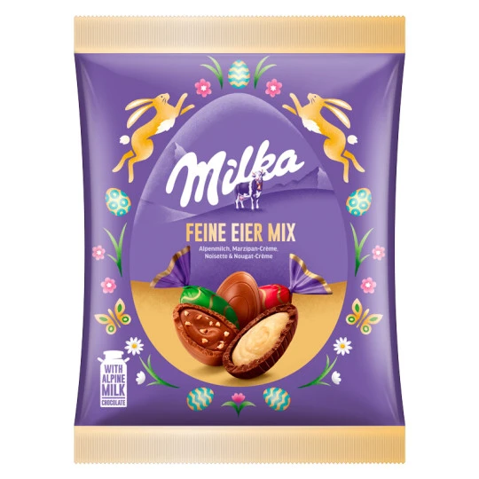 Milka Feiner Eier Mix 138G 3 Milka Feiner Eier Mix 138G