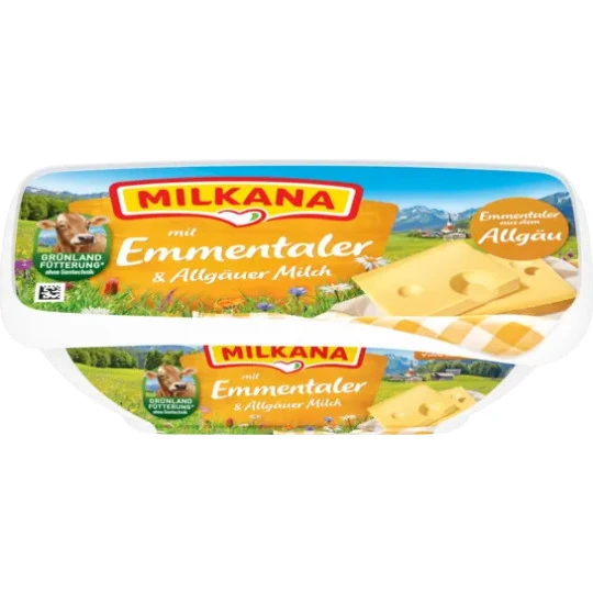 Milkana Frischeschale Mit Emmentaler & Allgäuer Milch 190G 3 Milkana Frischeschale Mit Emmentaler & Allgäuer Milch 190G