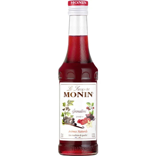 Monin Sirup Grenadine 250ML 3 Monin Sirup Grenadine 250ML