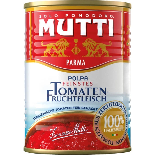 Polpa Feinstes Tomatenfruchtfleisch 400G 3 Polpa Feinstes Tomatenfruchtfleisch 400G