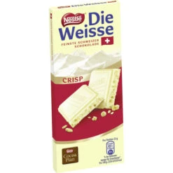Nestlé® Die Weisse Crisp Schokolade 100G