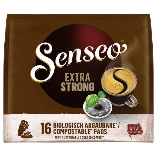 Senseo Kaffeepads Extra Strong 16ST 111G 3 Senseo Kaffeepads Extra Strong 16ST 111G